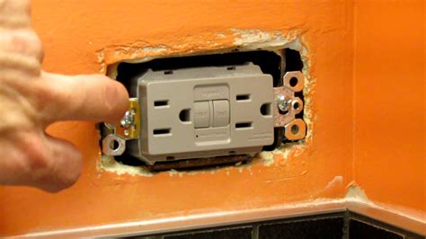 how to repair junction box|loose outlet box in drywall.